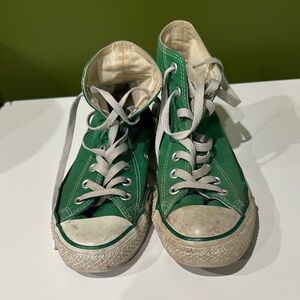 Converse Green High-Top Sneakers